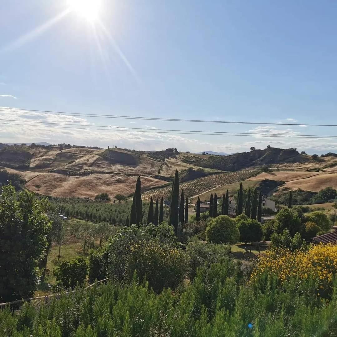 Le Capannacce Villa Cinigiano Kültér fotó